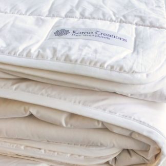 All year two wool duvet set from Karoo Creations