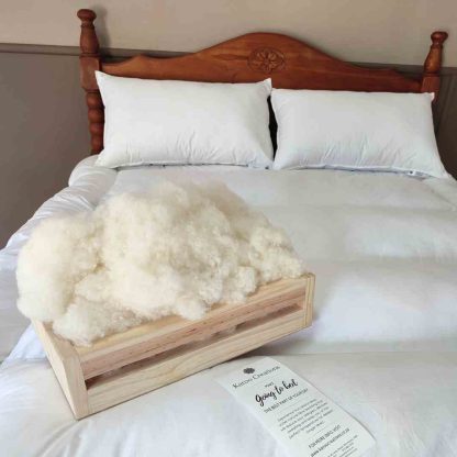 Karoo Creations pure Merino wool mattress topper