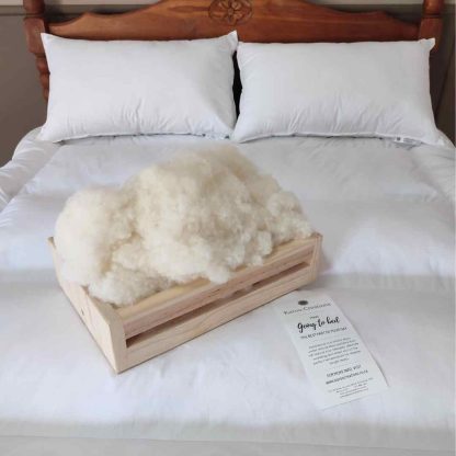 Karoo Creations wool filled mattress topper