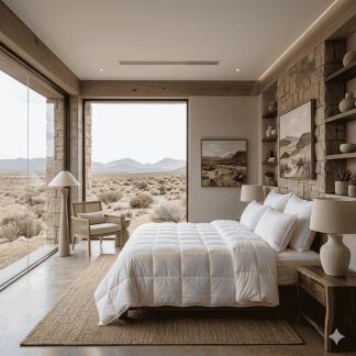Merino wool duvets handmade in South Africa by Karoo Creations