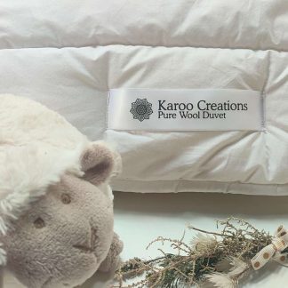 Handmade hypoallergenic wool duvets from Karoo Creations